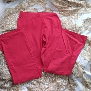 Victoria's secret yoga pant red moda int'l large